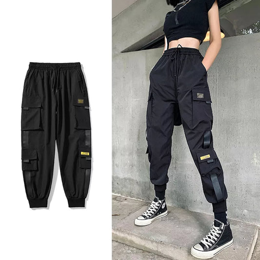 Streetwear Black Pants