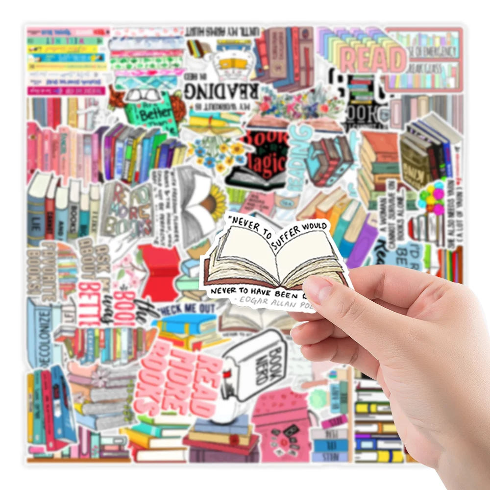 50pcs Book Reading Stickers