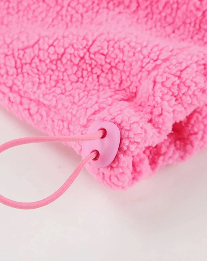 Thin Fleece Pink Pullover