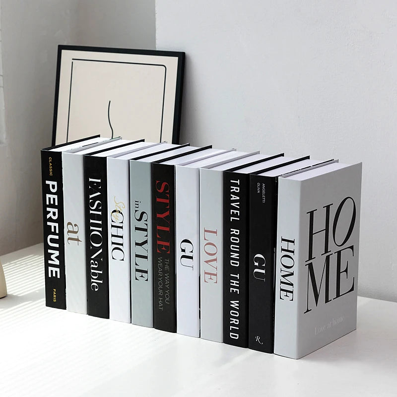 Luxury Designer Fake Books for Decor