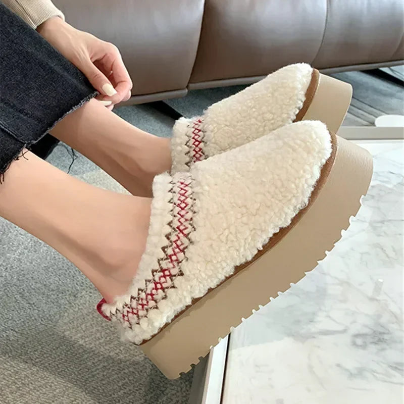 Warm Fur Ankle Boots