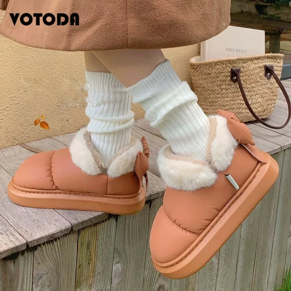 Cute Warm Ankle Boots Outdoor