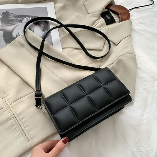 Trending Chocolate Block Shoulder Bag