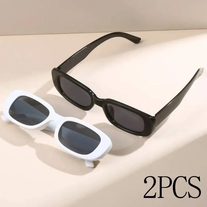 2PCS Cool Girl Glasses