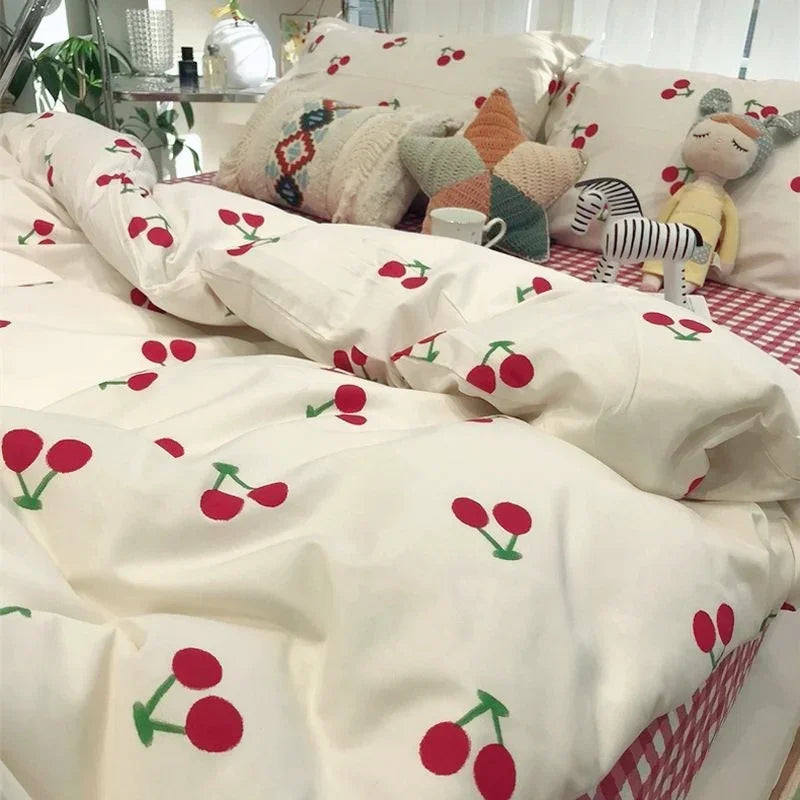 Love Heart Bed Cover