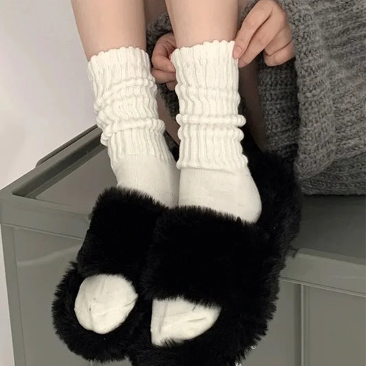 Y2k Knitted Long Socks