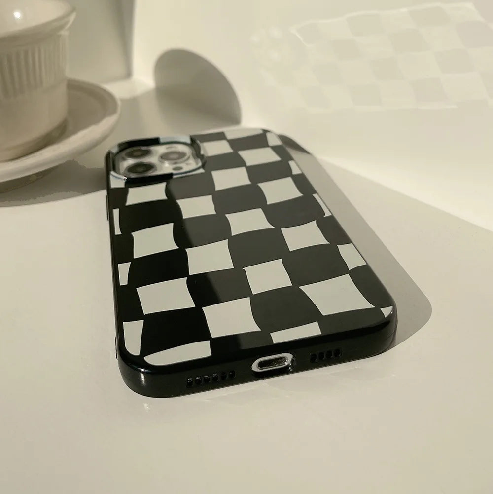 Checkerboard iPhone Case