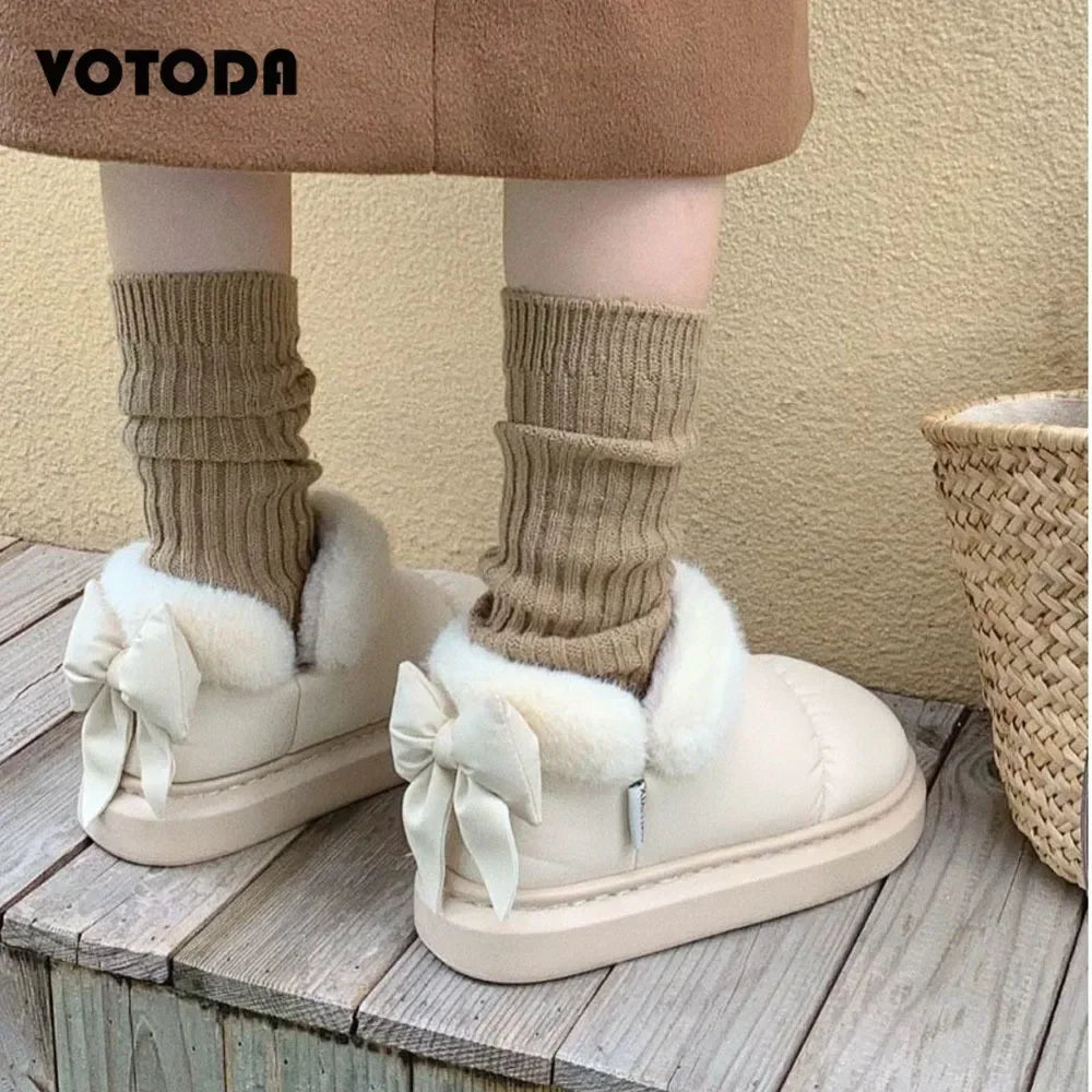 Cute Warm Ankle Boots Outdoor